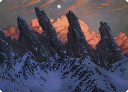 Mountain (59/81) Art Card (ASAFR-059) - Art Series: Adventures in the Forgotten Realms