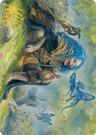 Feywild Trickster Art Card (Gold-Stamped Signature) (ASAFR-070) - Art Series: Adventures in the Forgotten Realms