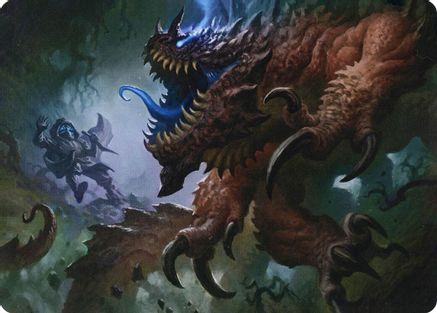 Basilisk Art Card (ASAFR-009) - Art Series: Adventures in the Forgotten Realms