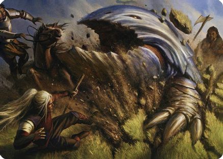 Bulette Art Card (ASAFR-016) - Art Series: Adventures in the Forgotten Realms