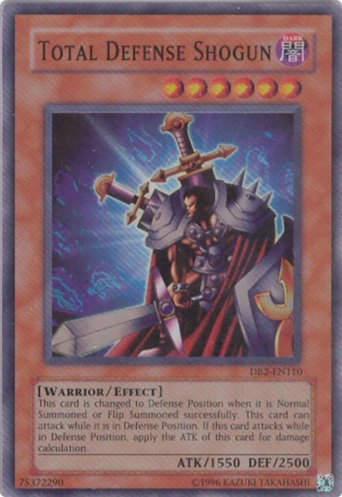 Total Defense Shogun (DB2-EN110) - Super Rare