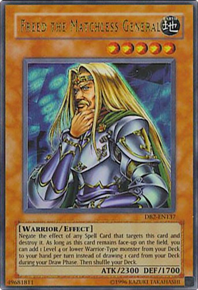 Libéré le général incomparable [DB2-EN137] Ultra Rare 