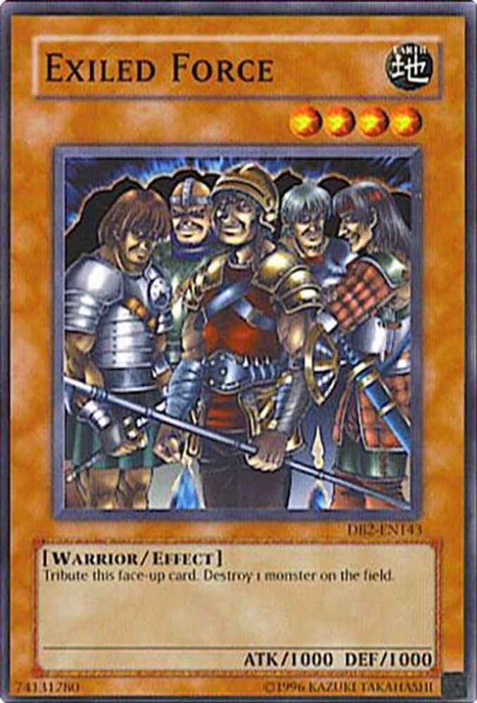 Exiled Force (DB2-EN143) - Common