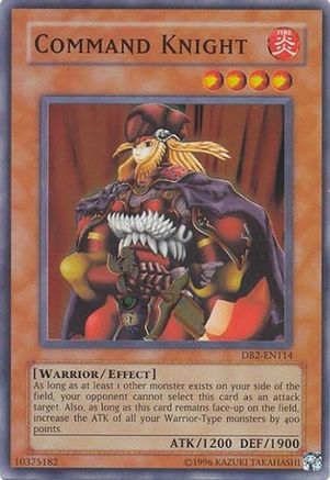 Chevalier de commandement [DB2-EN114] Super Rare 