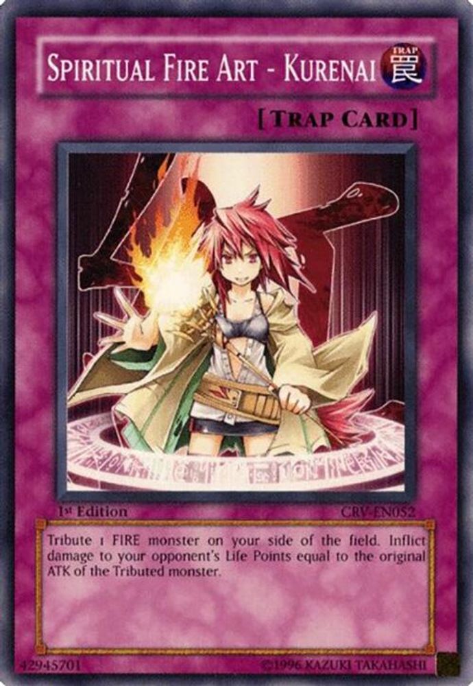 Spiritual Fire Art - Kurenai (CRV-EN052) - Common