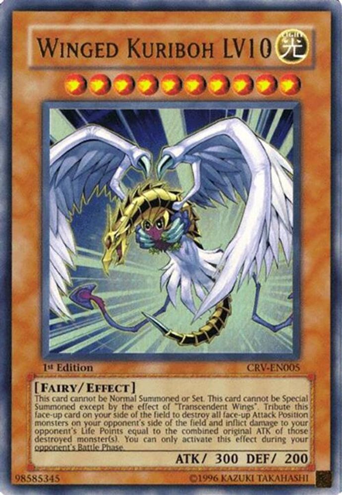 Winged Kuriboh LV10 (CRV-EN005) - Ultra Rare