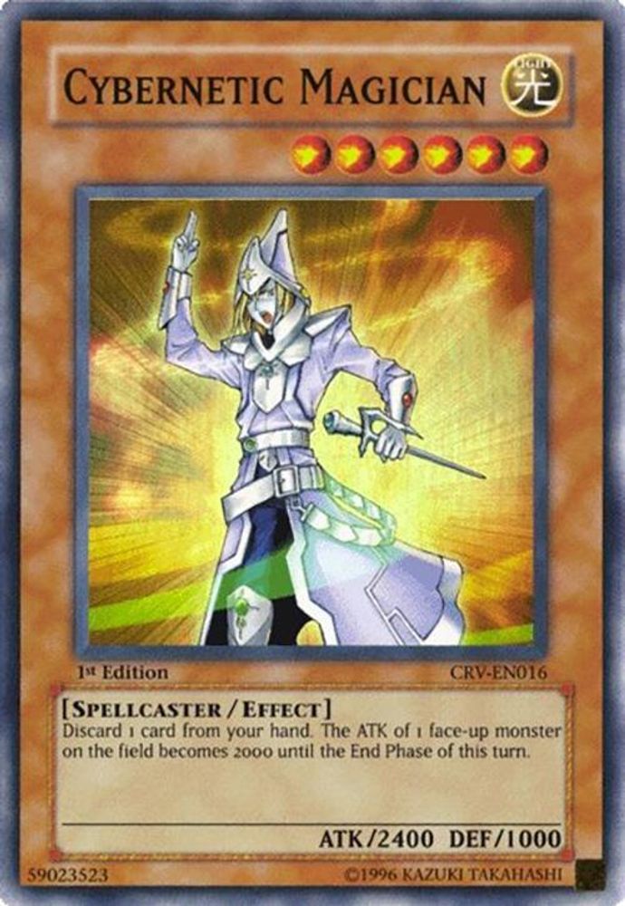 Cybernetic Magician (CRV-EN016) - Super Rare