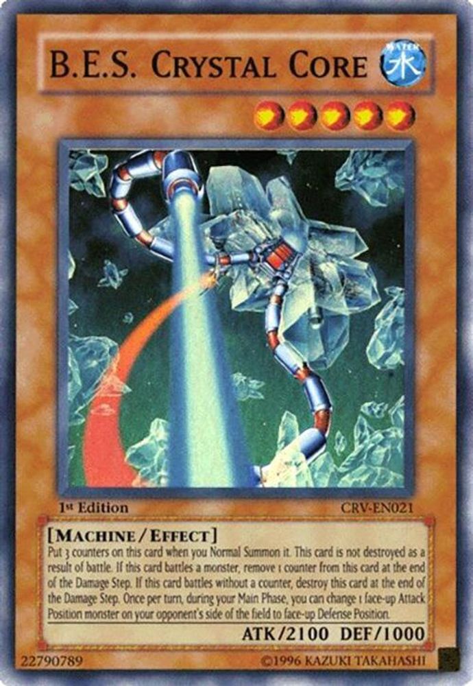 B.E.S. Crystal Core (CRV-EN021) - Super Rare