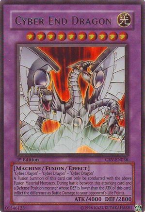 Cyber End Dragon (CRV-EN036) - Ultra Rare