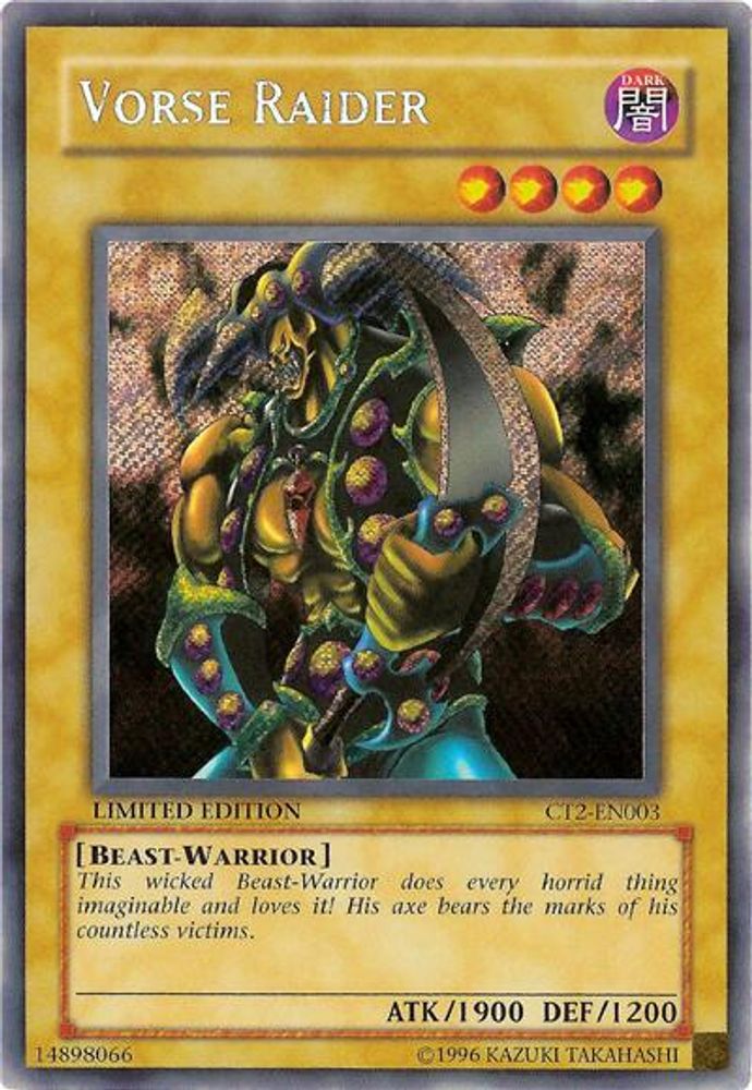 Vorse Raider (CT2-EN003) - Secret Rare