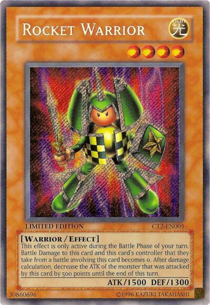 Rocket Warrior (CT2-EN005) - Secret Rare