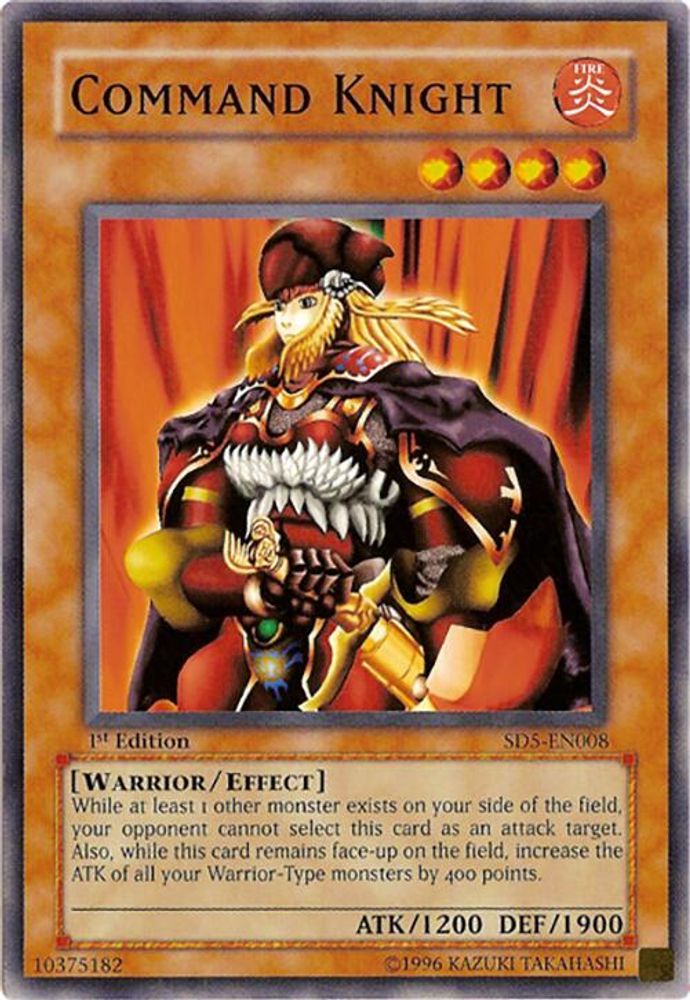 Command Knight (SD5-EN008) - Common