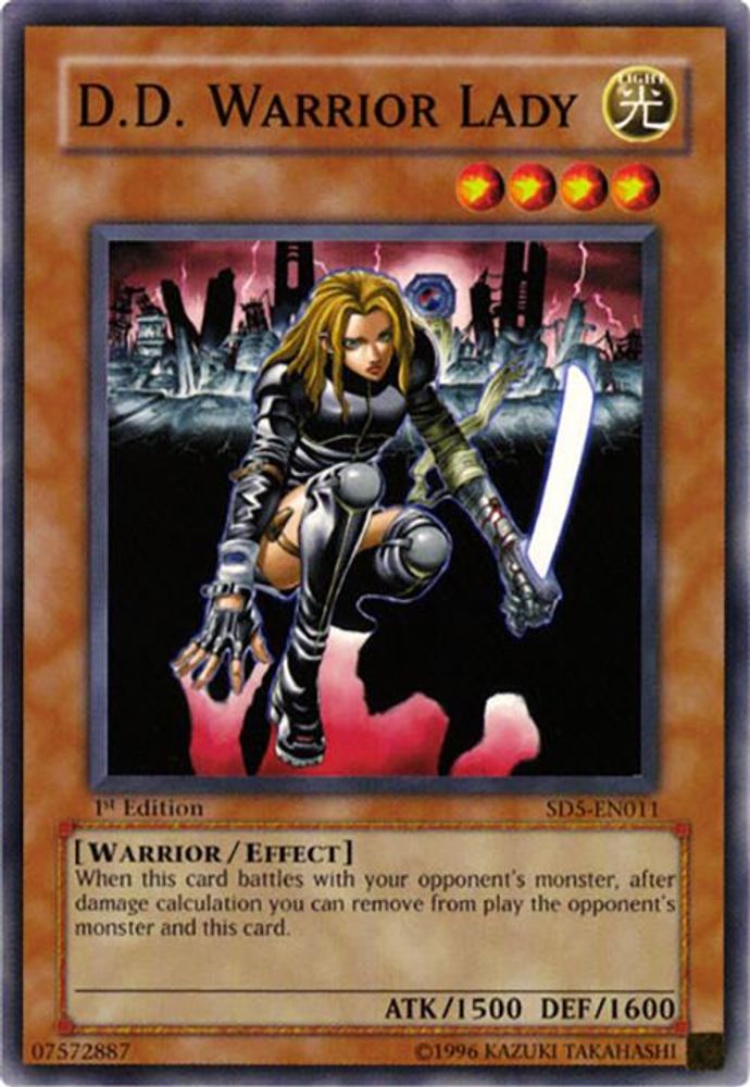 D.D. Warrior Lady (SD5-EN011) - Common