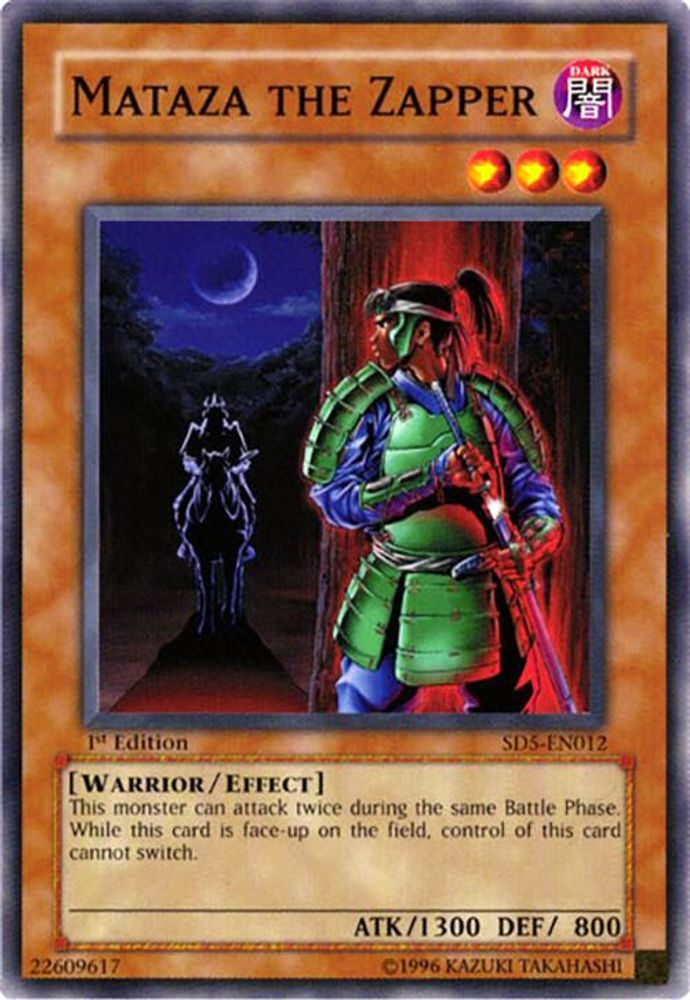 Mataza the Zapper (SD5-EN012) - Common