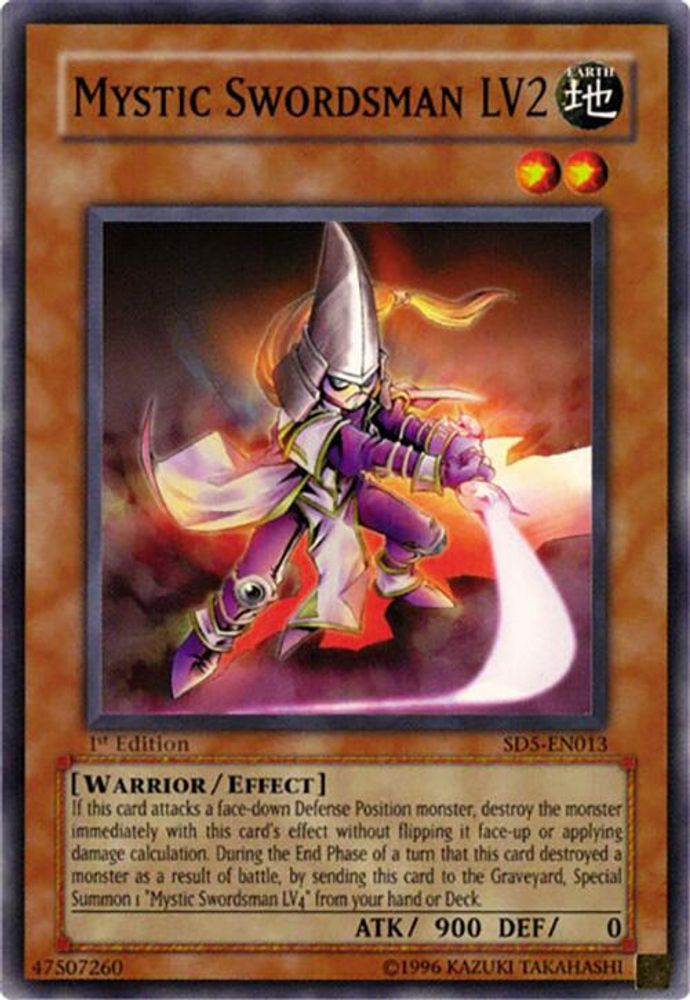 Épéiste mystique LV2 [SD5-EN013] Commun 