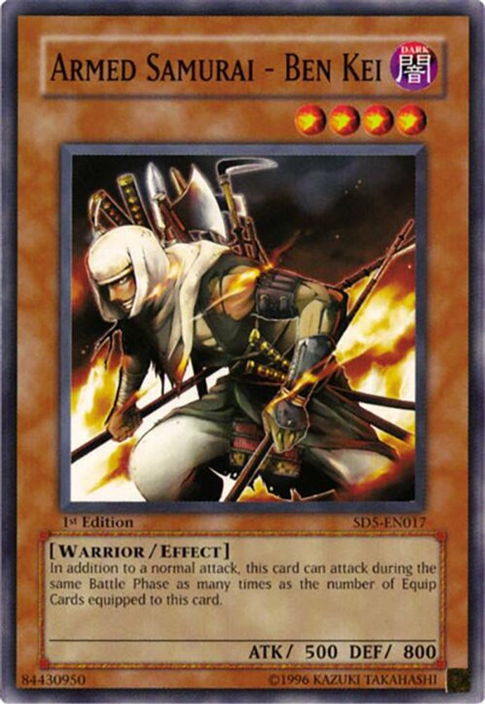 Armed Samurai - Ben Kei (SD5-EN017) - Common