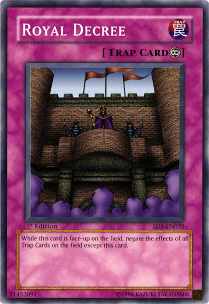 Royal Decree (SD5-EN035) - Common