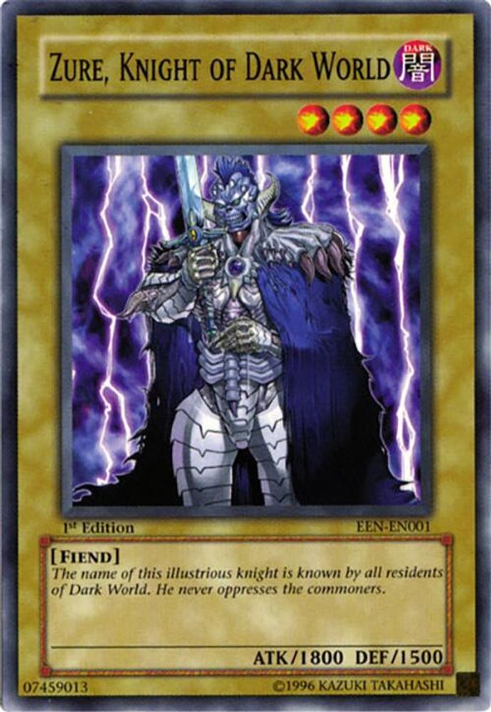 Zure, Knight of Dark World (EEN-EN001) - Common