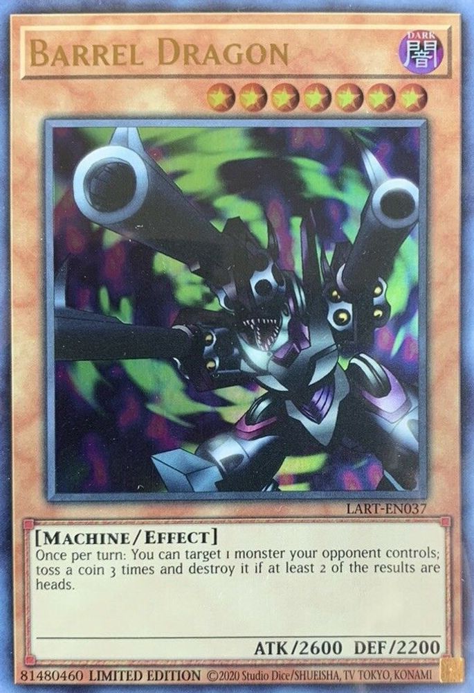 Barrel Dragon (LART-EN037) - Ultra Rare