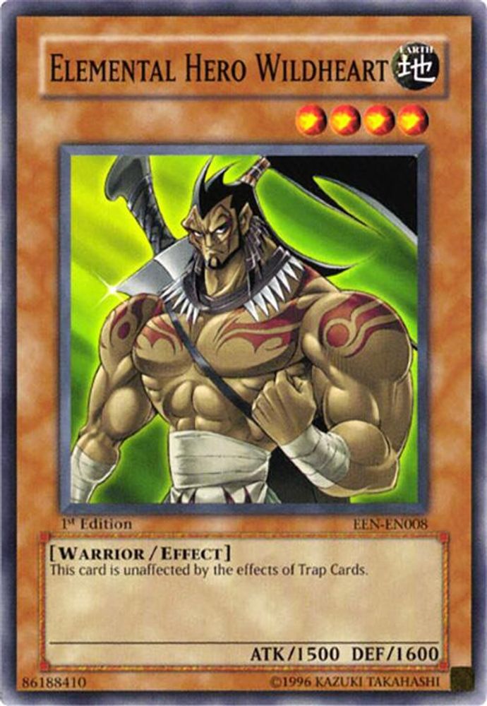 Elemental Hero Wildheart (EEN-EN008) - Common