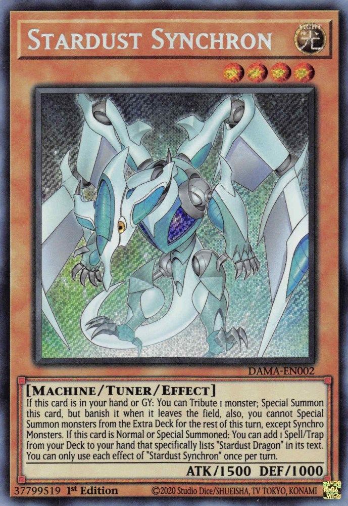 Stardust Synchron (DAMA-EN002) - Secret Rare