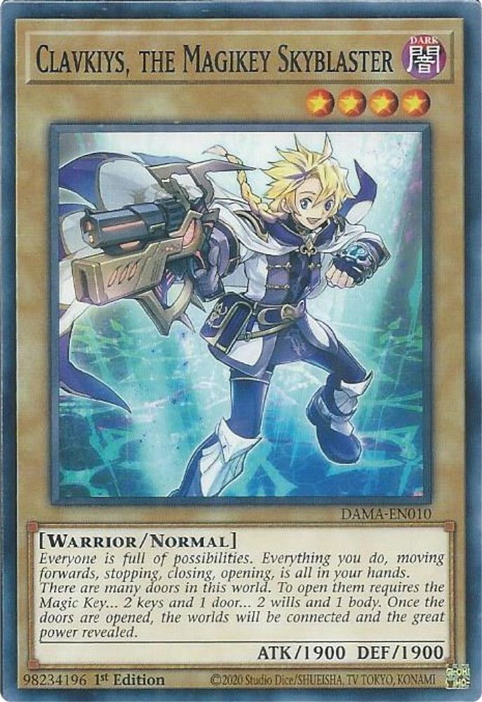 Clavkiys, le Magikey Skyblaster [DAMA-EN010] Commun 