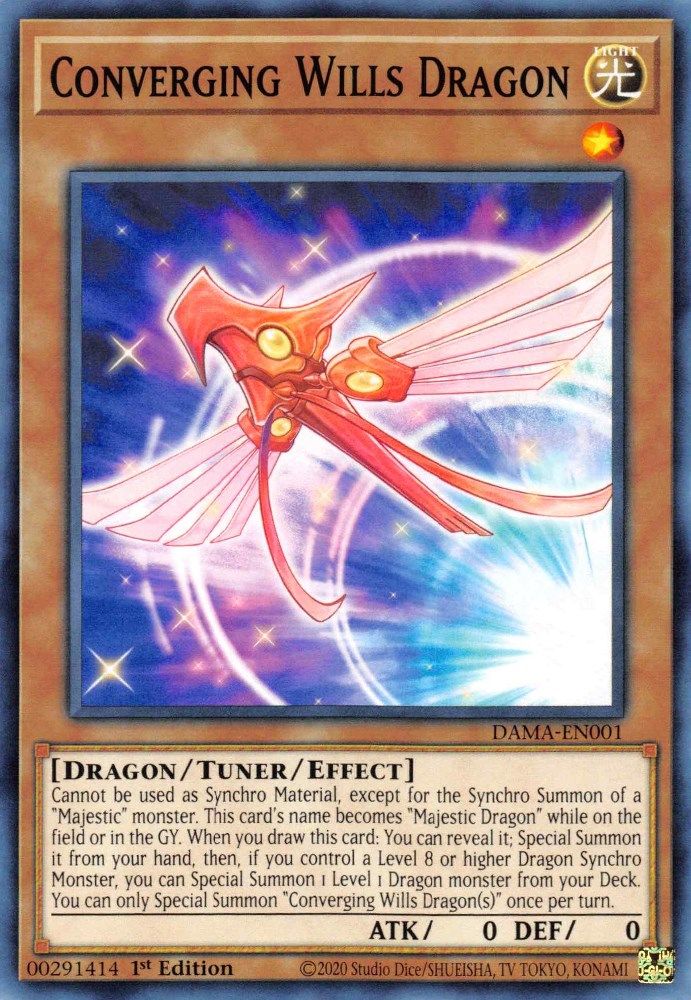 Converging Wills Dragon (DAMA-EN001) - Common