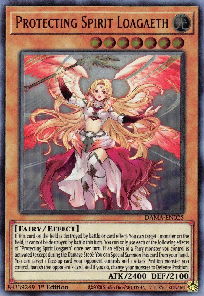 Protecting Spirit Loagaeth (DAMA-EN025) - Ultra Rare