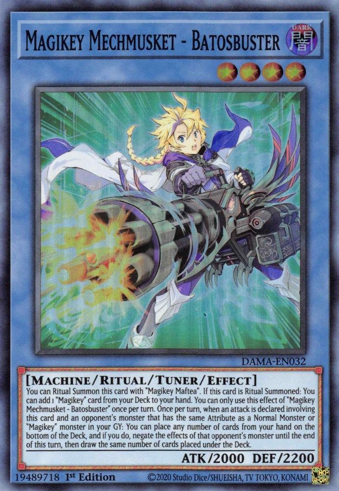Magikey Mechmusket - Batosbuster (DAMA-EN032) - Super Rare