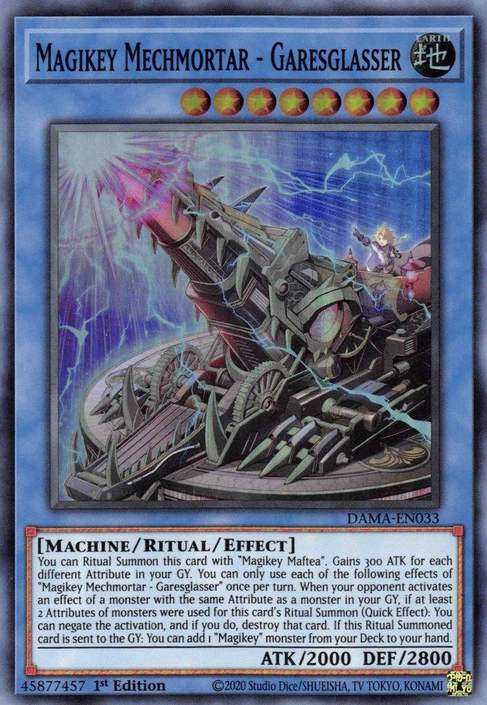 Magikey Mechmortar - Garesglasser (DAMA-EN033) - Super Rare