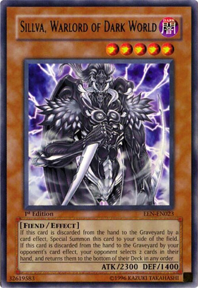 Sillva, Warlord of Dark World (EEN-EN023) - Rare