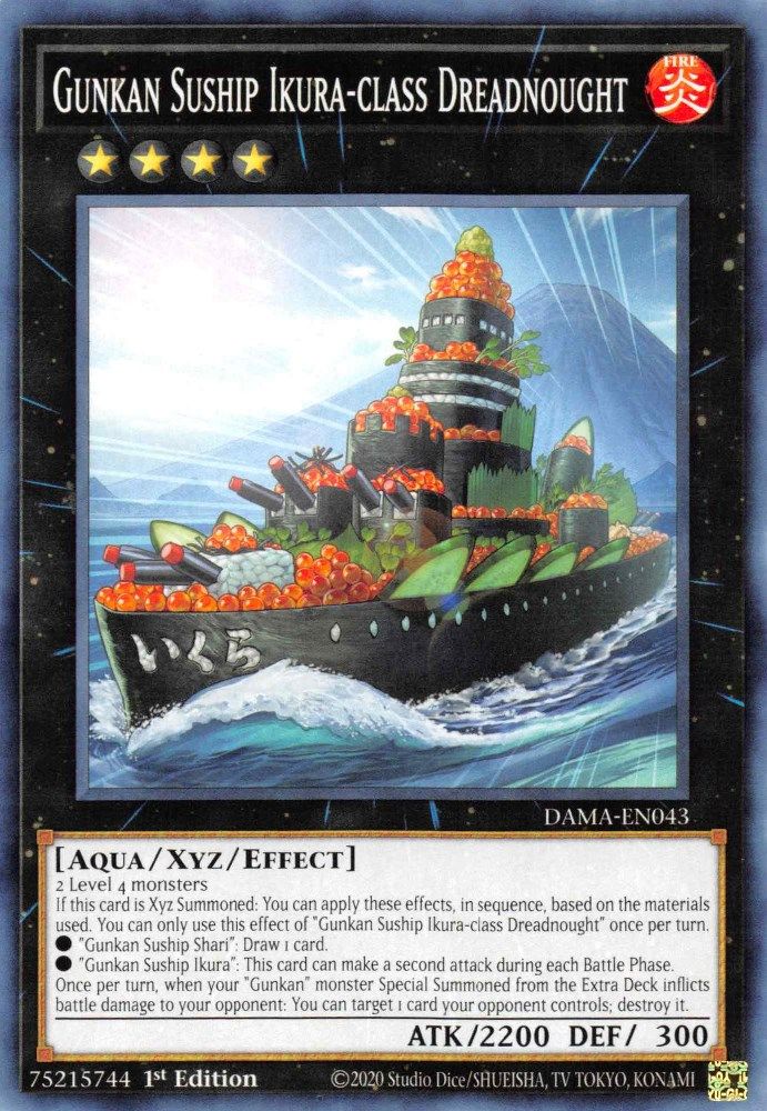 Gunkan Suship Ikura-class Dreadnought (DAMA-EN043) - Common