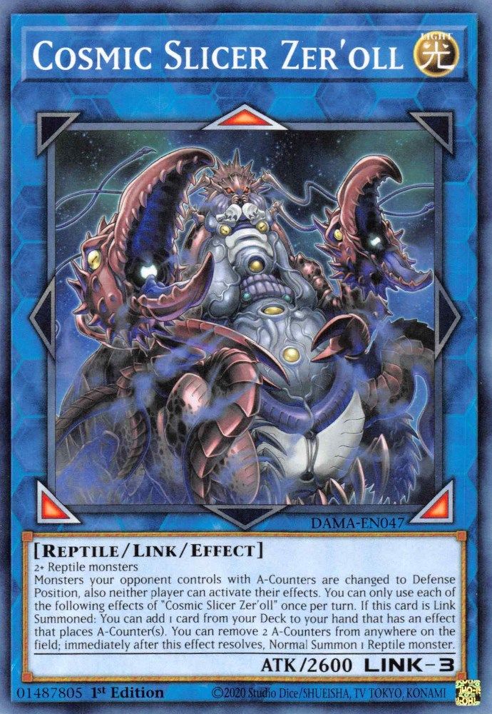 Cosmic Slicer Zer'oll (DAMA-EN047) - Common