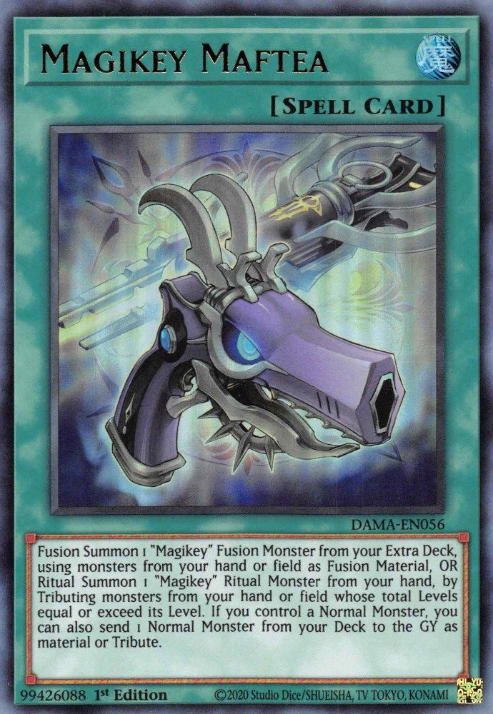 Magikey Maftea [DAMA-EN056] Ultra Rare 