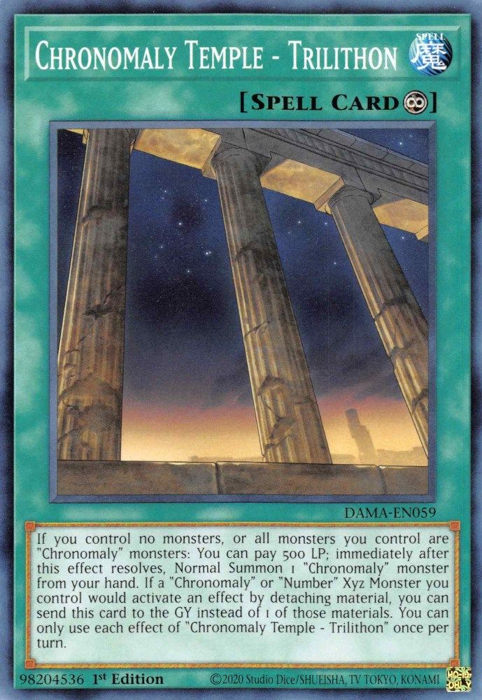 Chronomaly Temple - Trilithon (DAMA-EN059) - Common