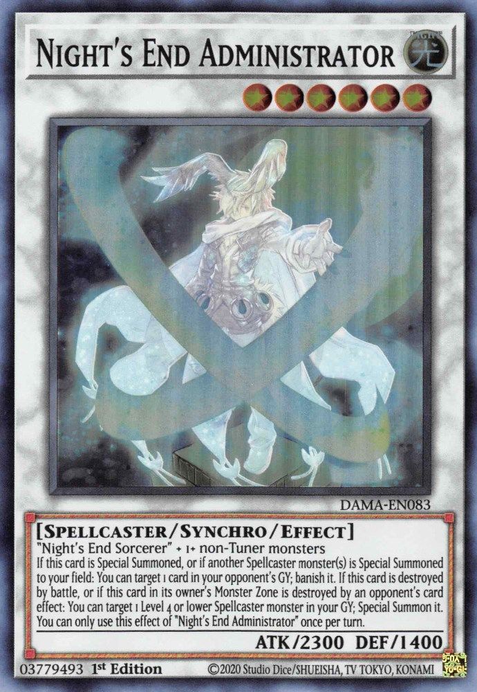 Night's End Administrator (DAMA-EN083) - Super Rare