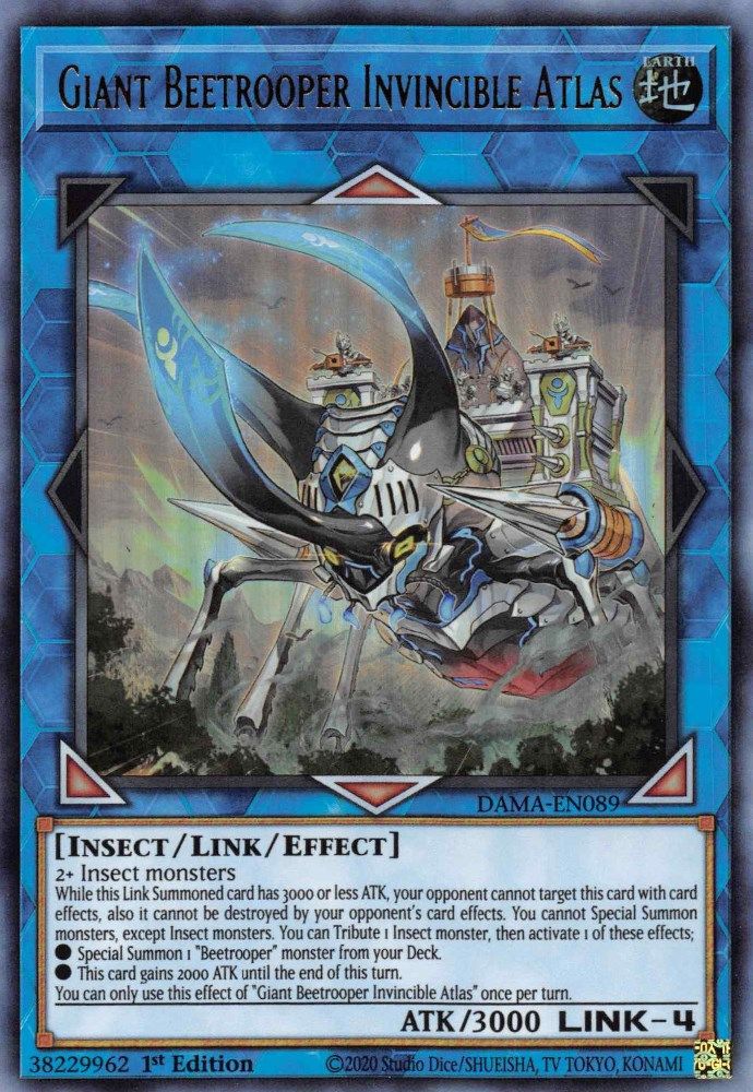 Giant Beetrooper Invincible Atlas (DAMA-EN089) - Ultra Rare