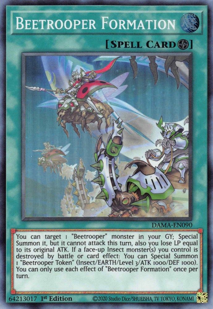 Formation Beetrooper [DAMA-EN090] Super Rare 