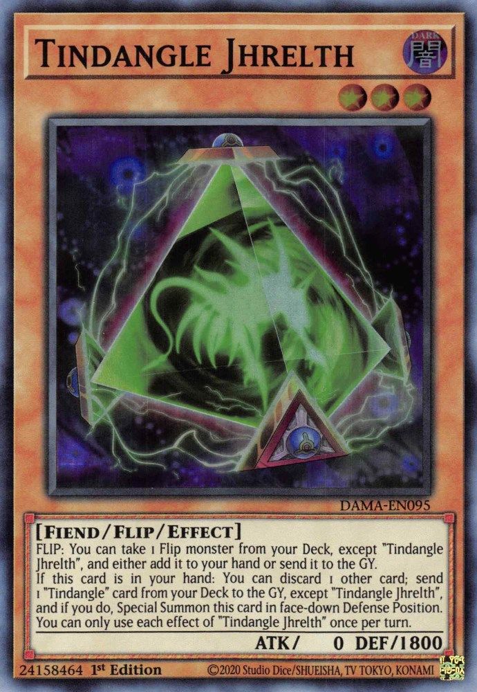 Tindangle Jhrelth [DAMA-EN095] Super Rare 