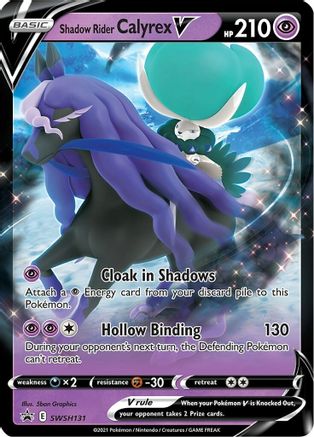 Shadow Rider Calyrex V SWSH131  - Holofoil - Promo