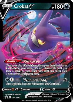 Crobat V SWSH110  - Holofoil - Promo