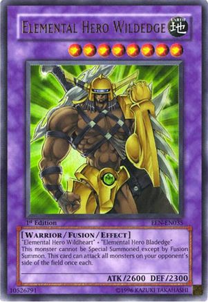 Elemental Hero Wildedge (EEN-EN035) - Ultra Rare