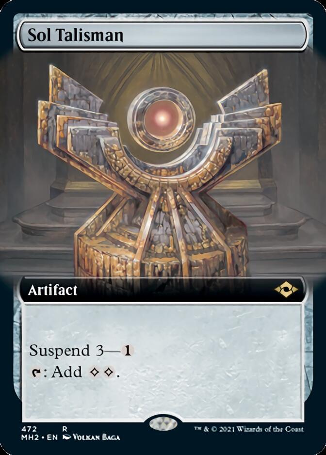 Sol Talisman (Extended Art) (MH2-472) - Modern Horizons 2: (Extended Art)