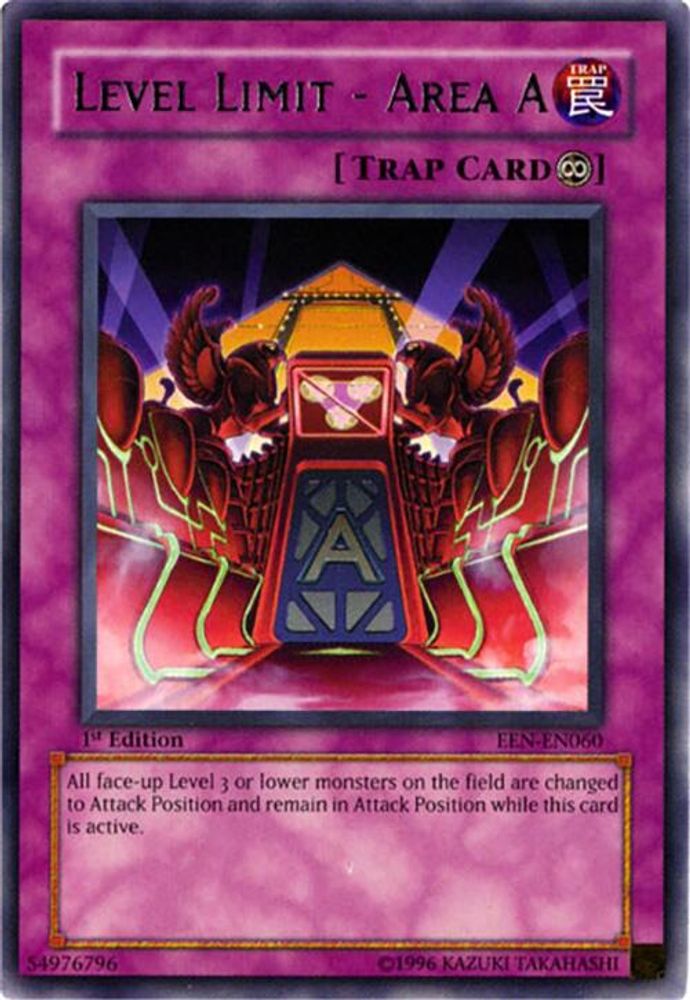 Level Limit - Area A (EEN-EN060) - Rare