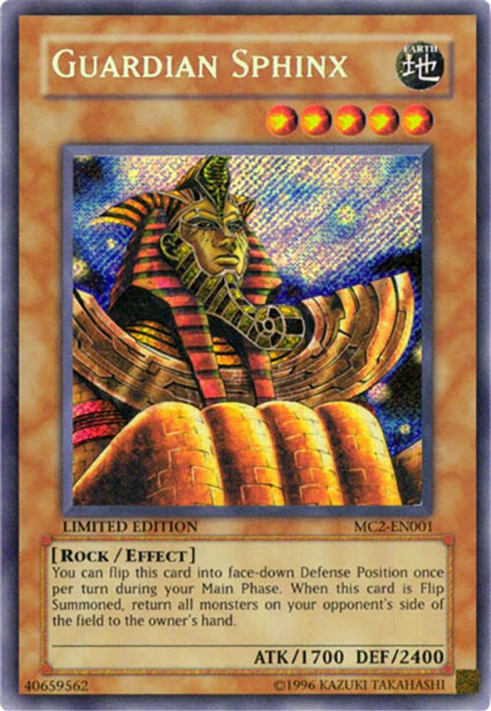 Guardian Sphinx (MC2-EN001) - Secret Rare