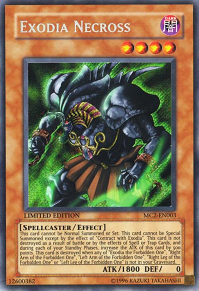 Exodia Necross (MC2-EN003) - Secret Rare