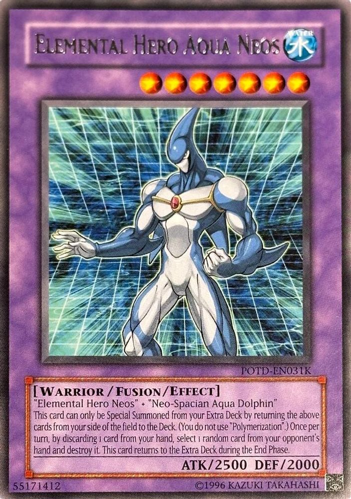 Elemental Hero Aqua Neos (POTD-EN031K) (POTD-EN031K) - Rare