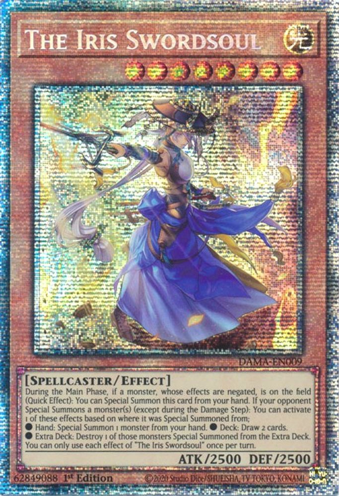 The Iris Swordsoul (Starlight Rare) (DAMA-EN009) - Starlight Rare