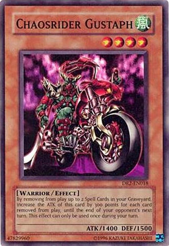 Chaosrider Gustaph (DR2-EN018) - Super Rare