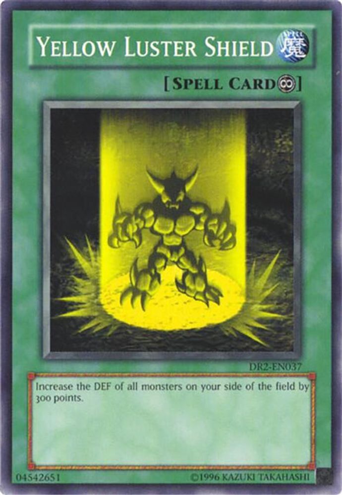 Yellow Luster Shield (DR2-EN037) - Common